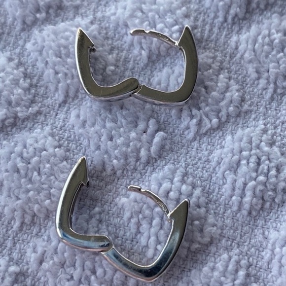 💕HP💕 18k white gold Diamond earrings purchased in Italy 🇮🇹 - appraisal included - Picture 14 of 17